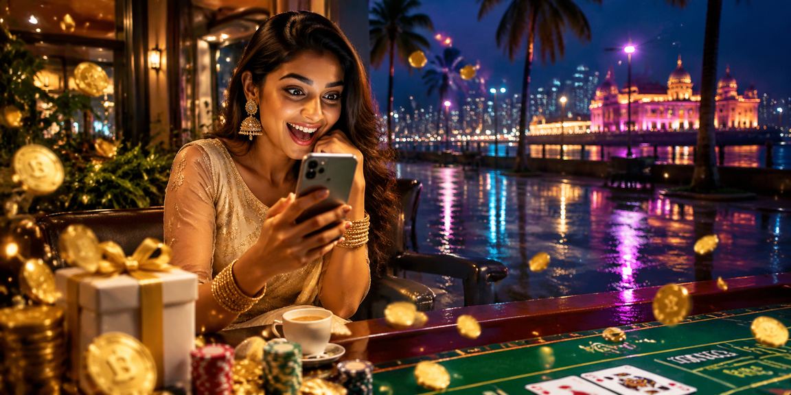 VIP members enjoying exclusive baccarat tables in Mumbai